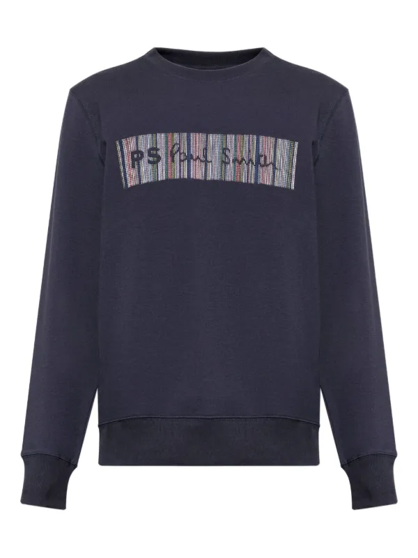 PS Paul Smith ロゴ スウェットシャツ | ブルー | FARFETCH JP