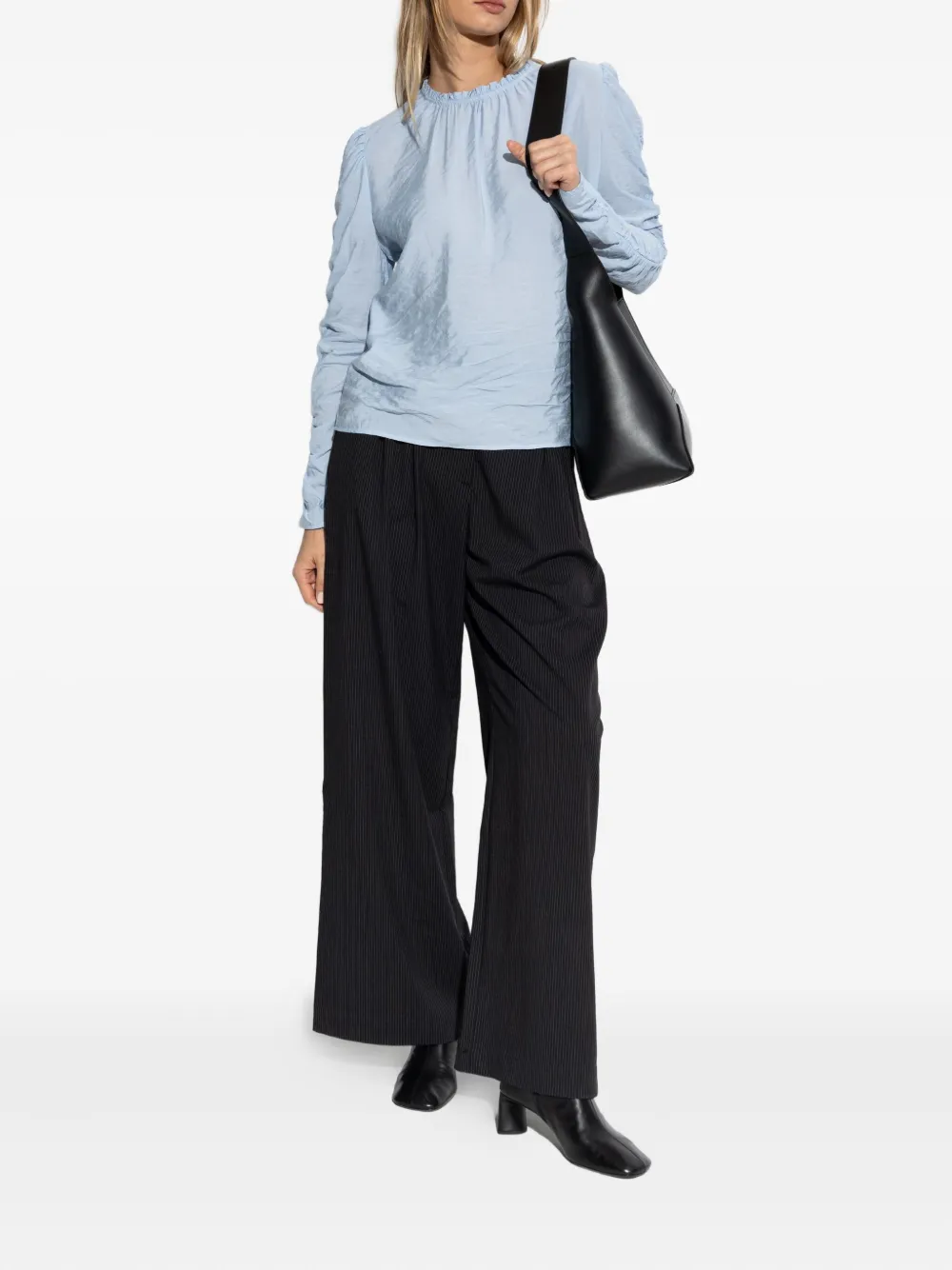 MUNTHE ruched-sleeve blouse | Blusas | Image 2