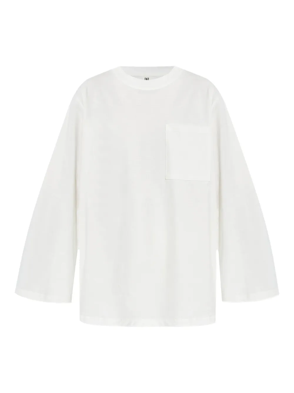 By Malene Birger Fayeh T-shirt met lange mouwen Wit