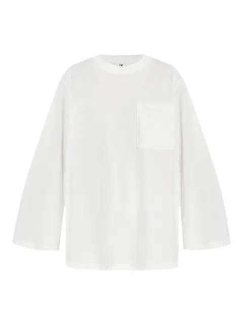 By Malene Birger Fayeh long-sleeve pocket T-shirt