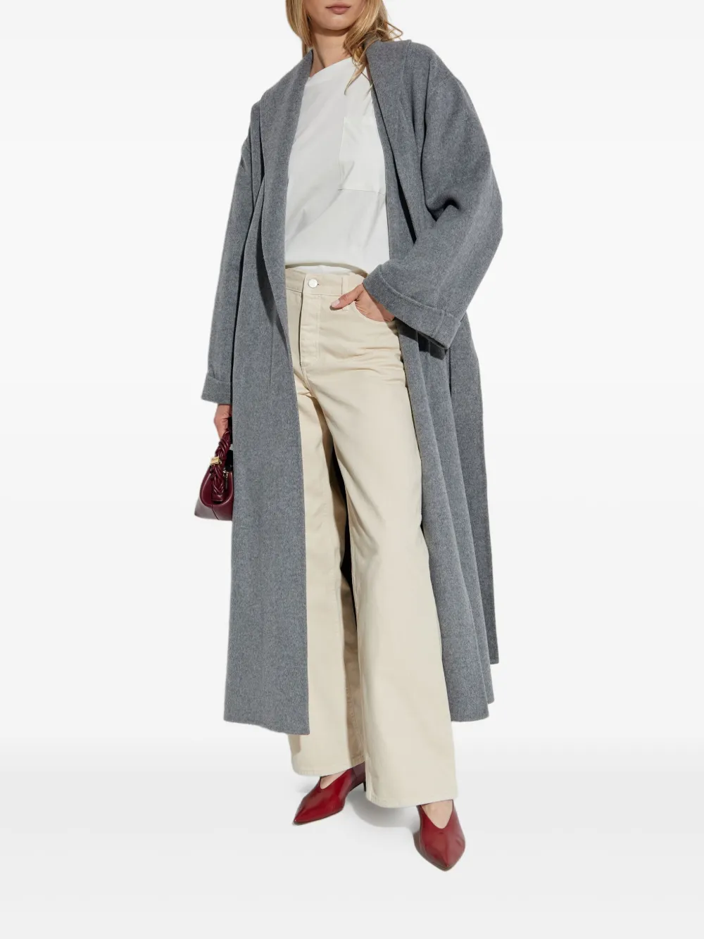 By Malene Birger Fayeh T-shirt met lange mouwen Wit