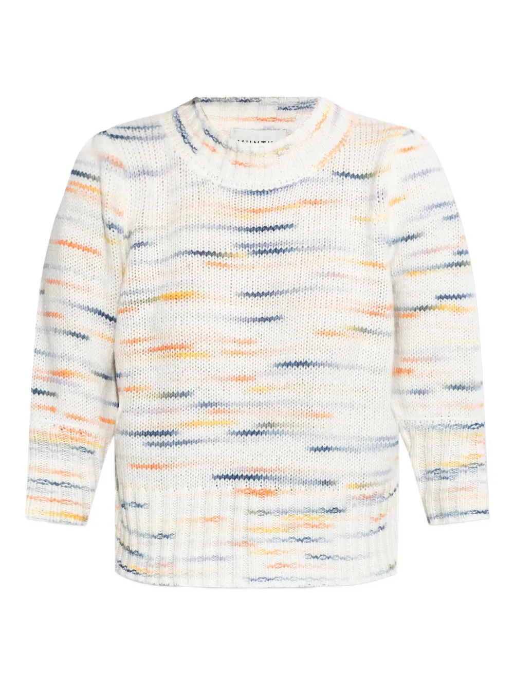 patterned sweater