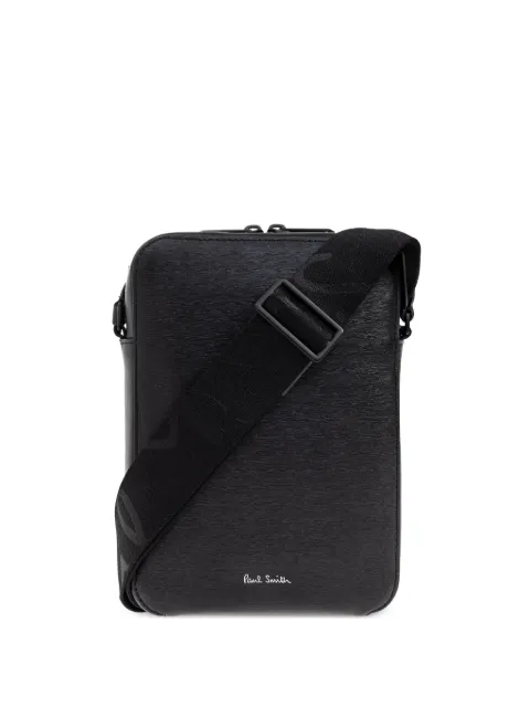 Paul Smith logo-stamp messenger bag