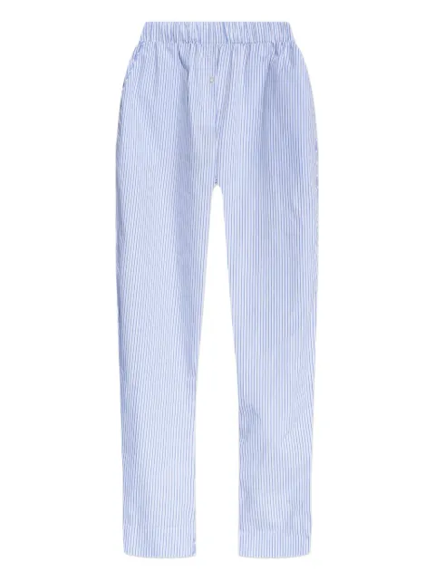 MUNTHE Fidda striped straight-leg trousers