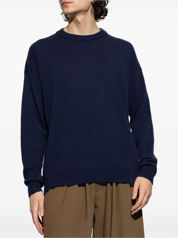 Jil Sander クルーネック セーター | ブルー | FARFETCH JP