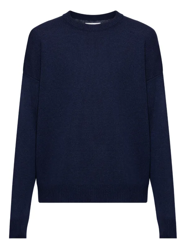 JIL SANDER クルーネックニット Jil Sander クルーネック セーター | ブルー | FARFETCH JP