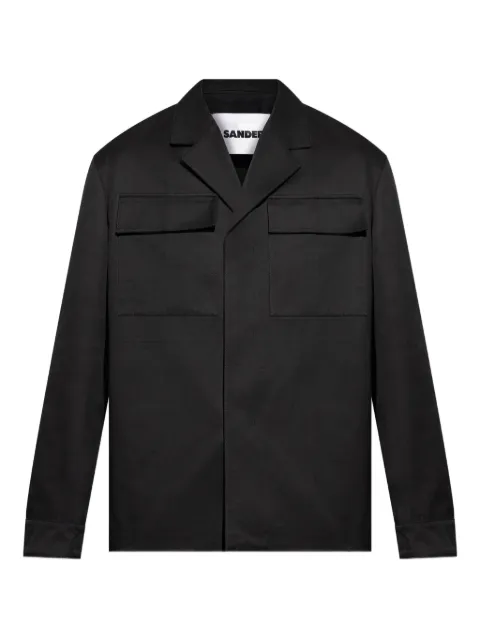 Jil Sander button-up cotton jacket