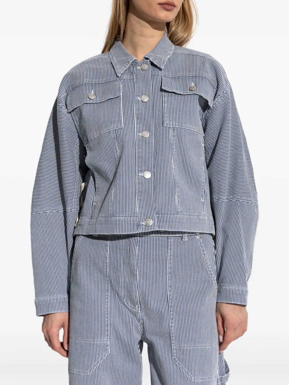 MUNTHE Denim jack Blauw