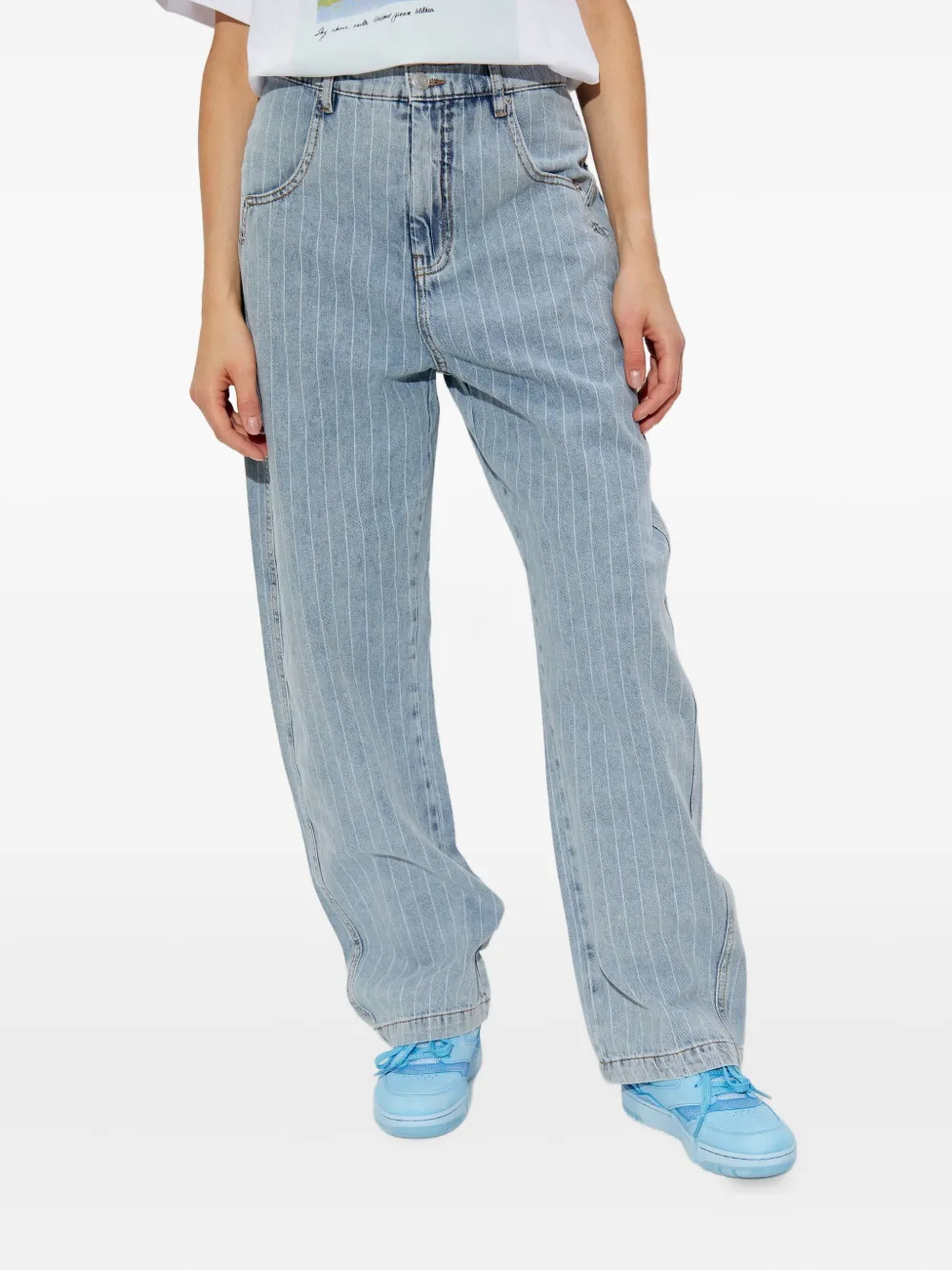  Munthe Striped Jeans - Blue 