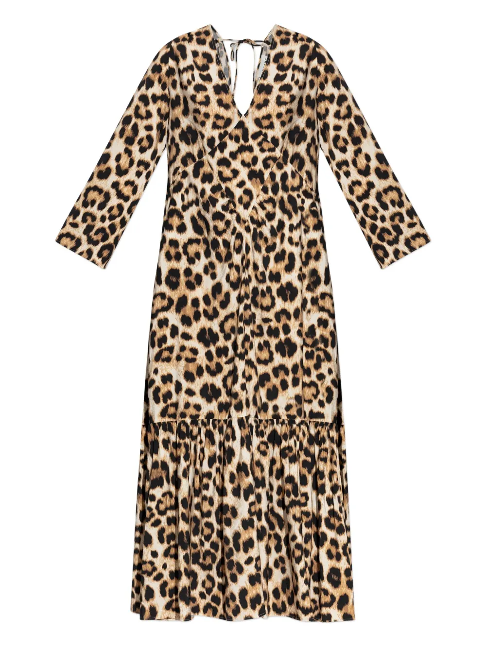 MUNTHE leopard print dress | Brown | Image 1