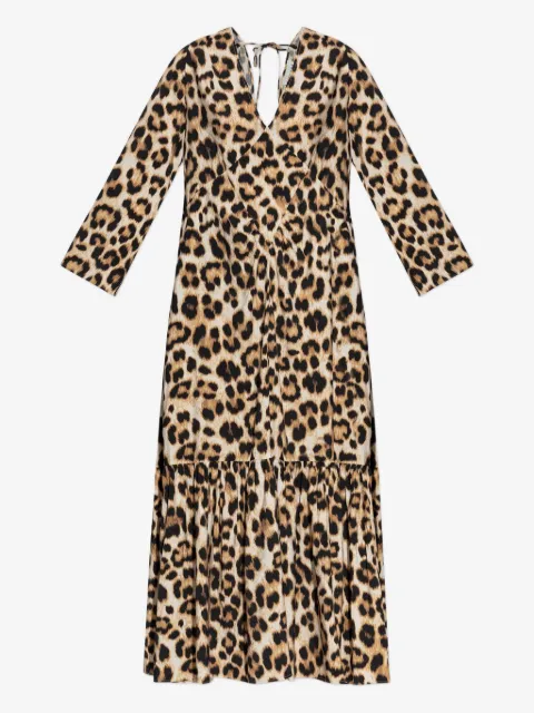 MUNTHE leopard print dress