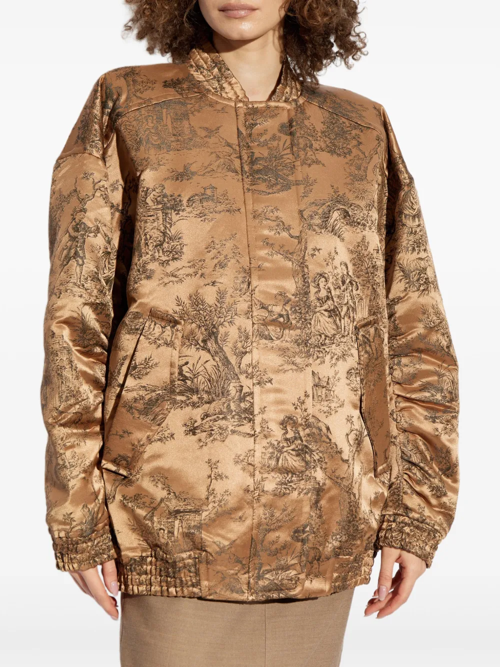 MUNTHE Fyffe bomberjack Beige