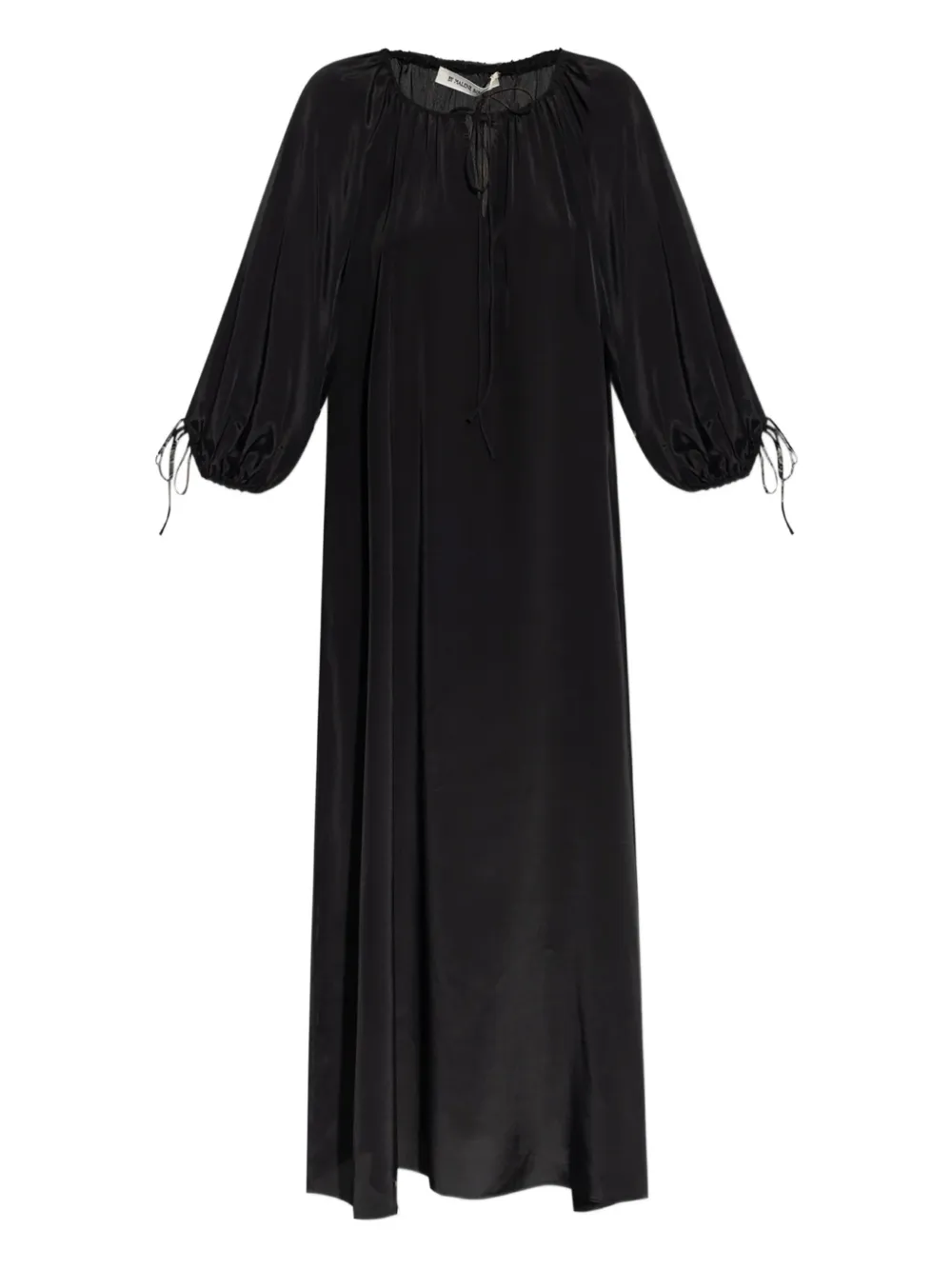 By Malene Birger Lily maxi-jurk 050 BLACK