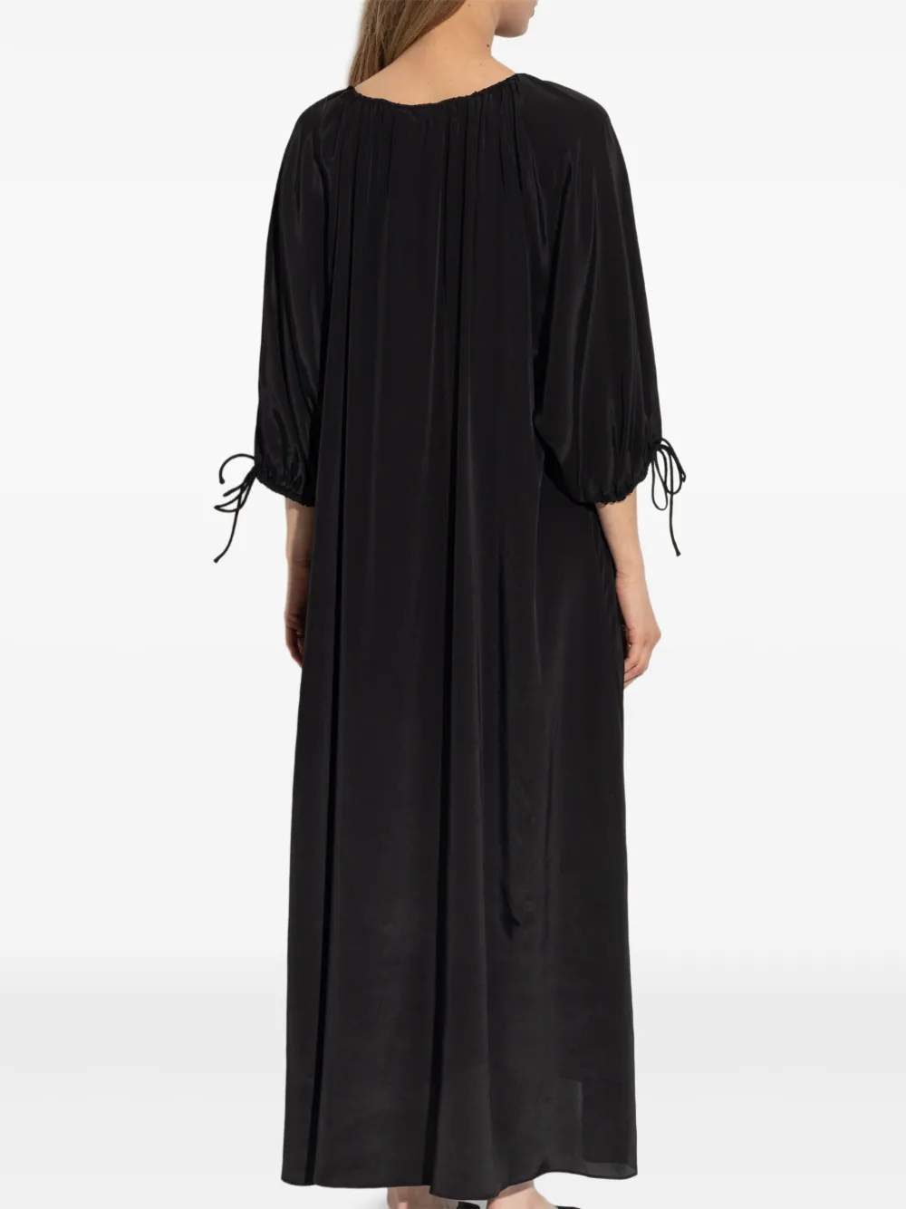 By Malene Birger Lily maxi-jurk 050 BLACK