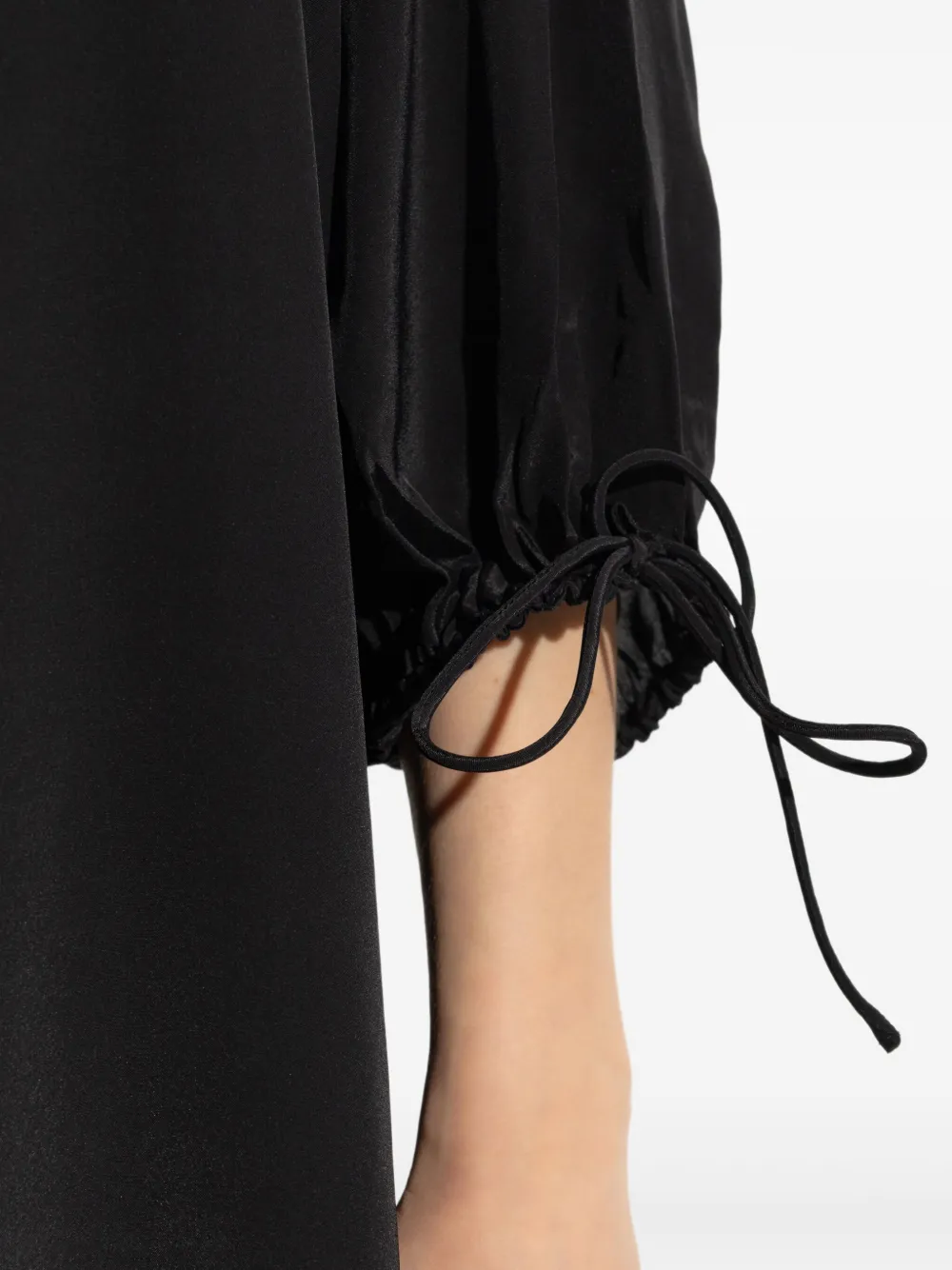 By Malene Birger Lily maxi-jurk 050 BLACK