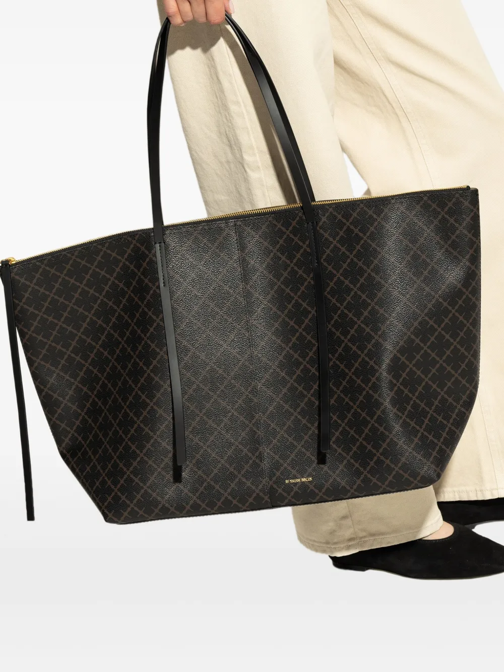 By Malene Birger Luze shopper - Bruin