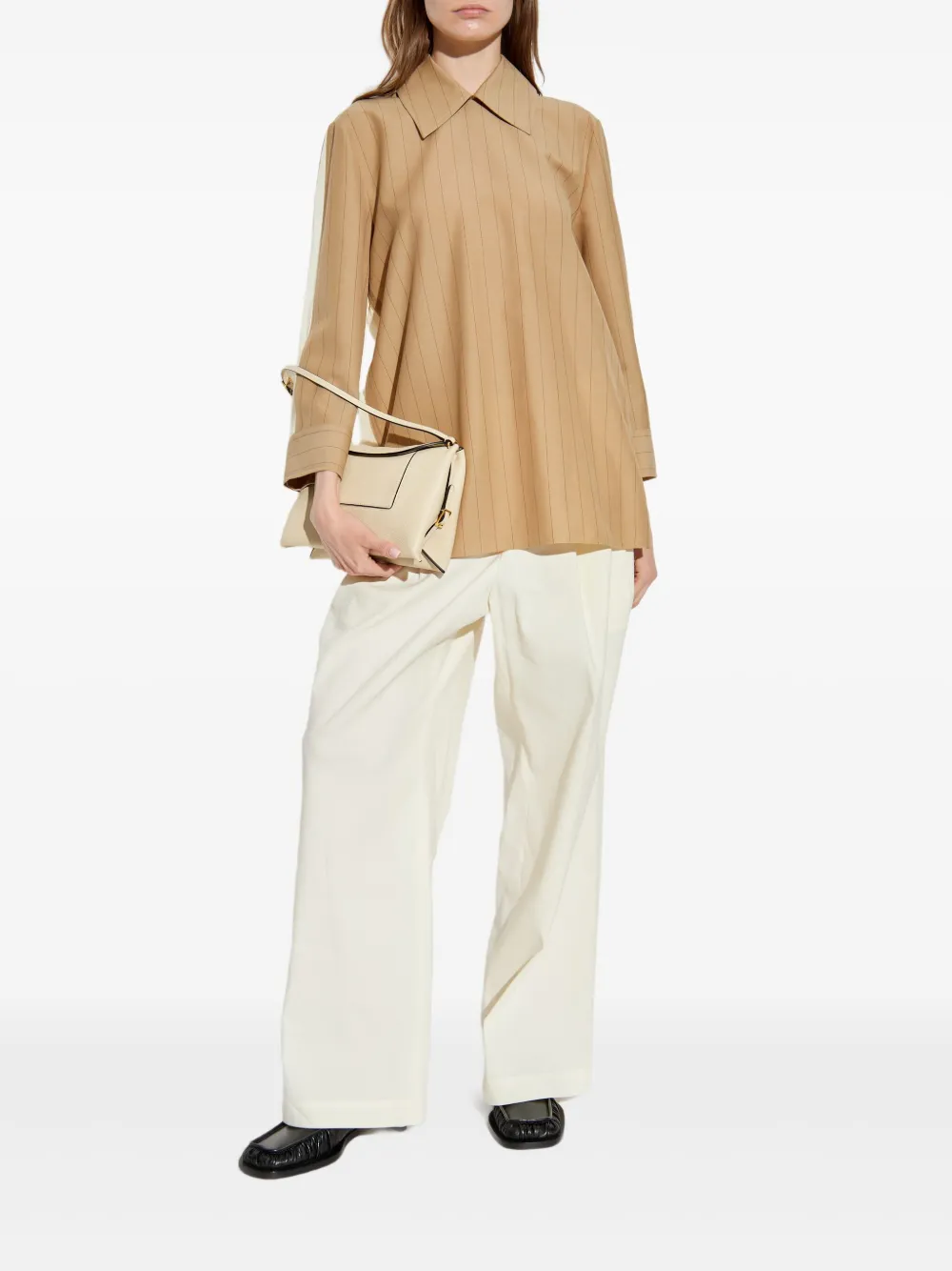 Jil Sander Pinstriped Blouse
