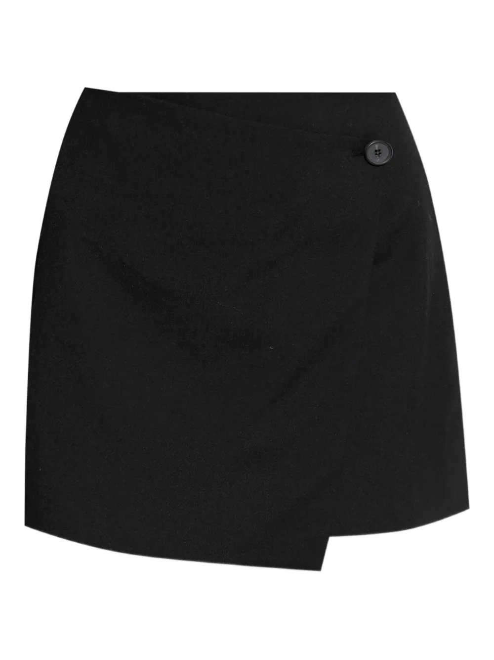 Esma asymmetric buttoned miniskirt