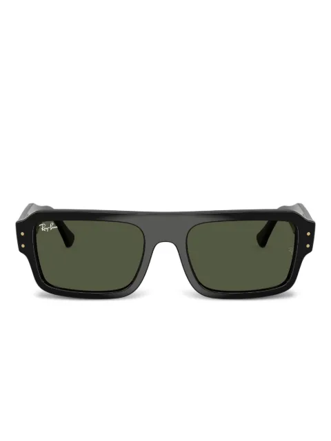 Ray-Ban نظارة شمس بإطار مستطيل