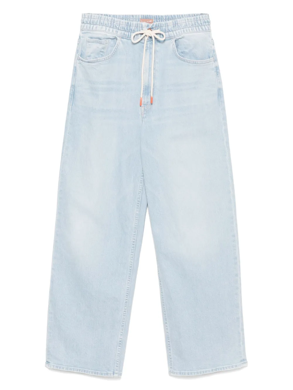 MOTHER The Drawn Tagger Flood jeans Blauw