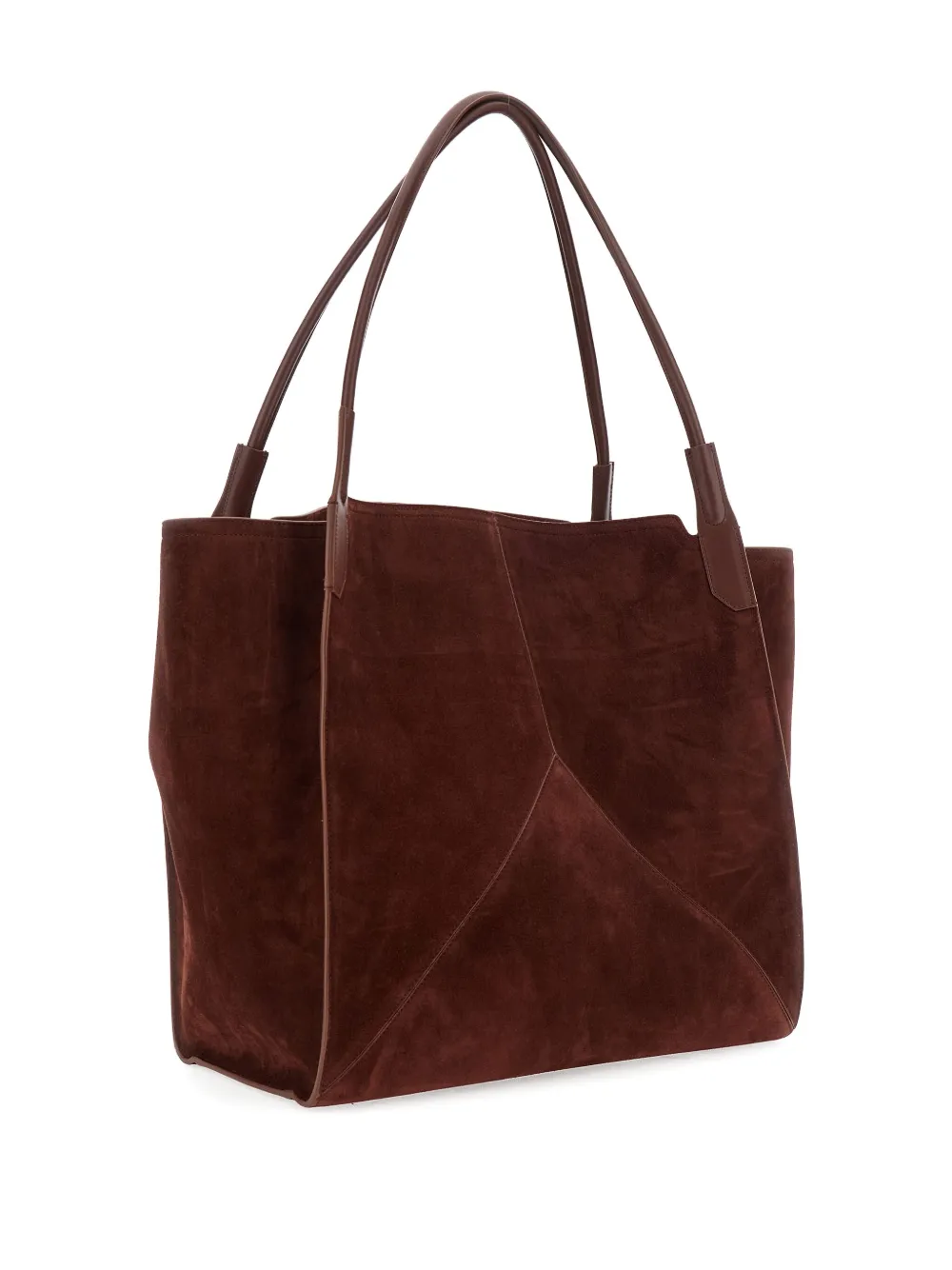 Victoria Beckham Suède shopper - Bruin