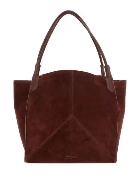 Victoria Beckham suede tote bag