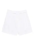 Marc O'Polo belted pleated shorts - White
