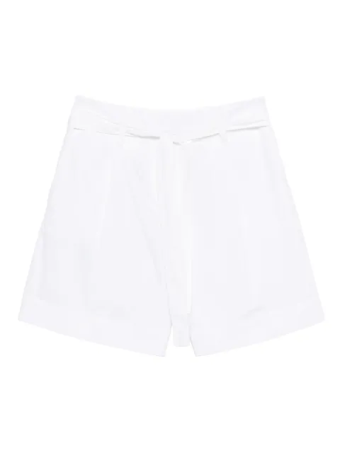 Marc O'Polo belted pleated shorts