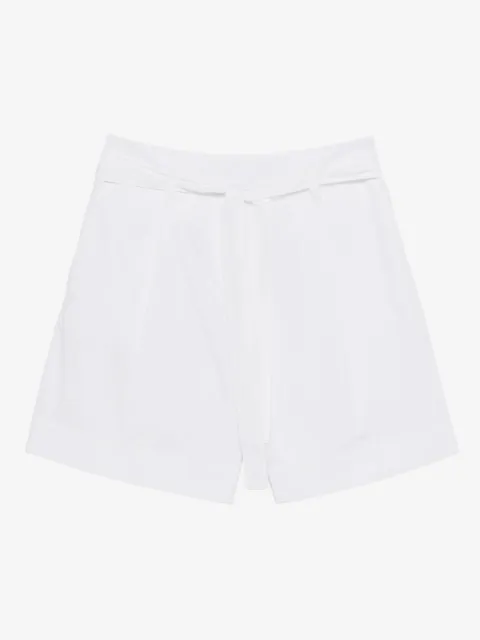 Marc O'Polo belted pleated shorts
