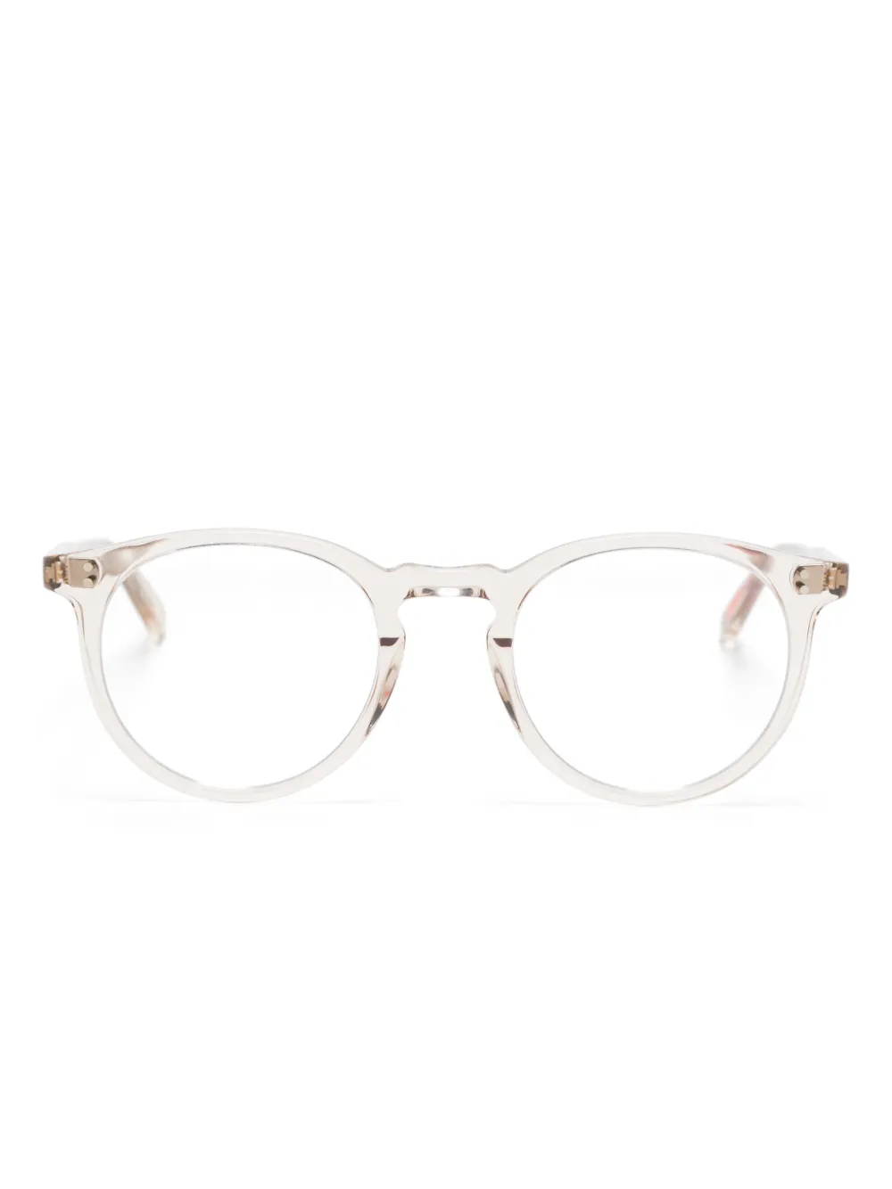 Garrett Leight Carlton bril Beige