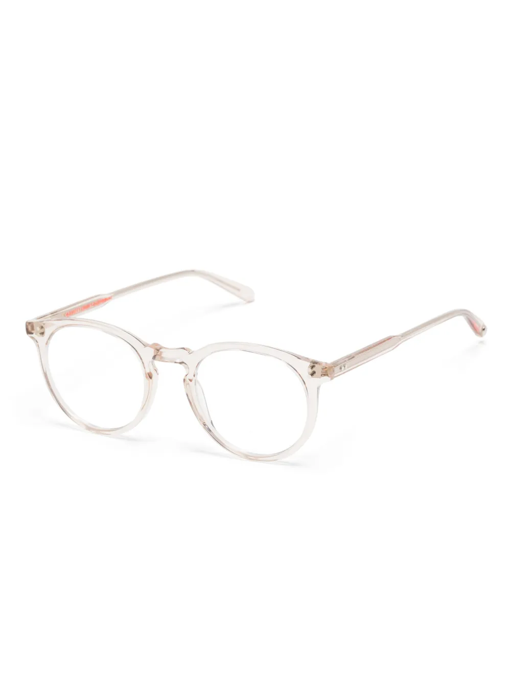 Garrett Leight Carlton bril Beige