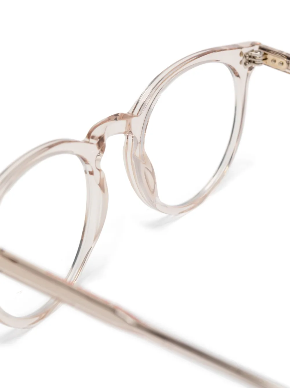 Garrett Leight Carlton bril Beige