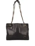 CHANEL Pre-Owned chain-strap shopper tote bag - Blue