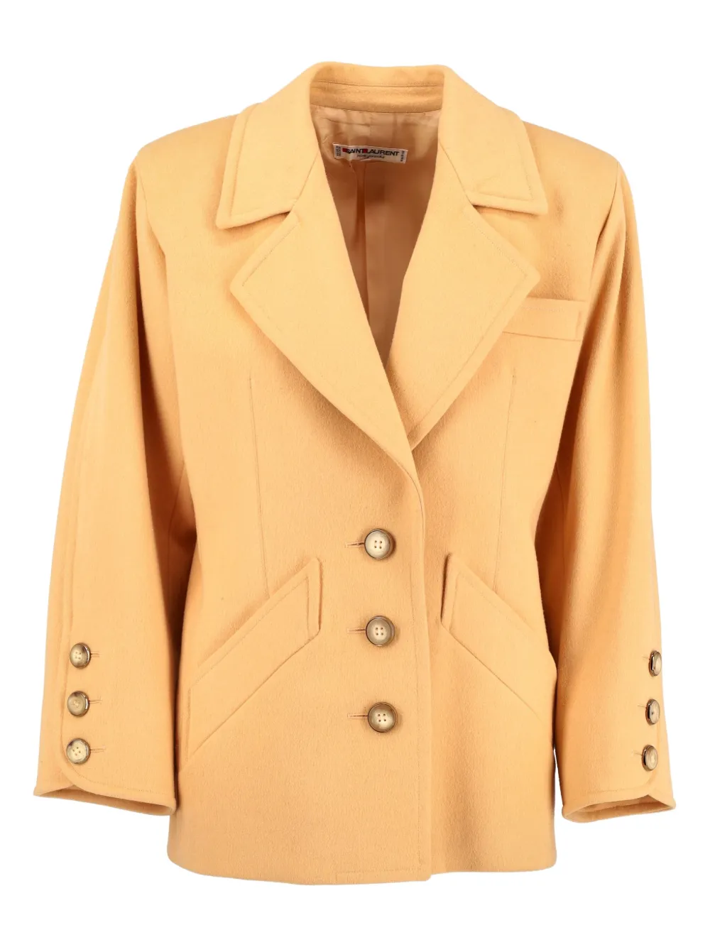 Saint Laurent Pre-Owned wool blazer | jaune | Image 1