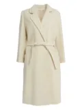 Vintage textured coat - White