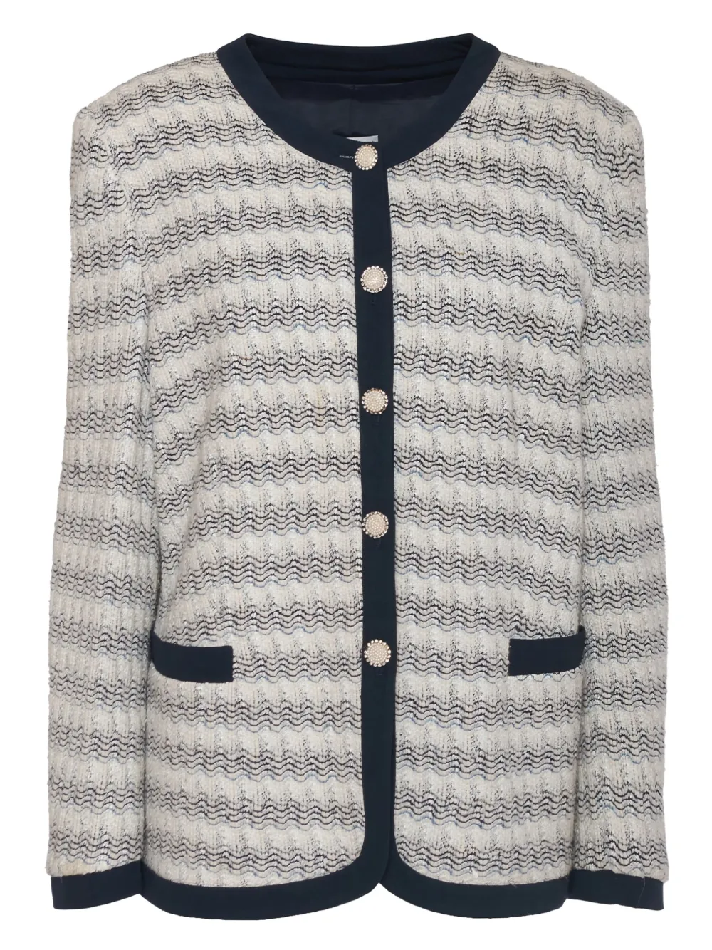 Renato Balestra Vintage patterned jacket | White | Image 1