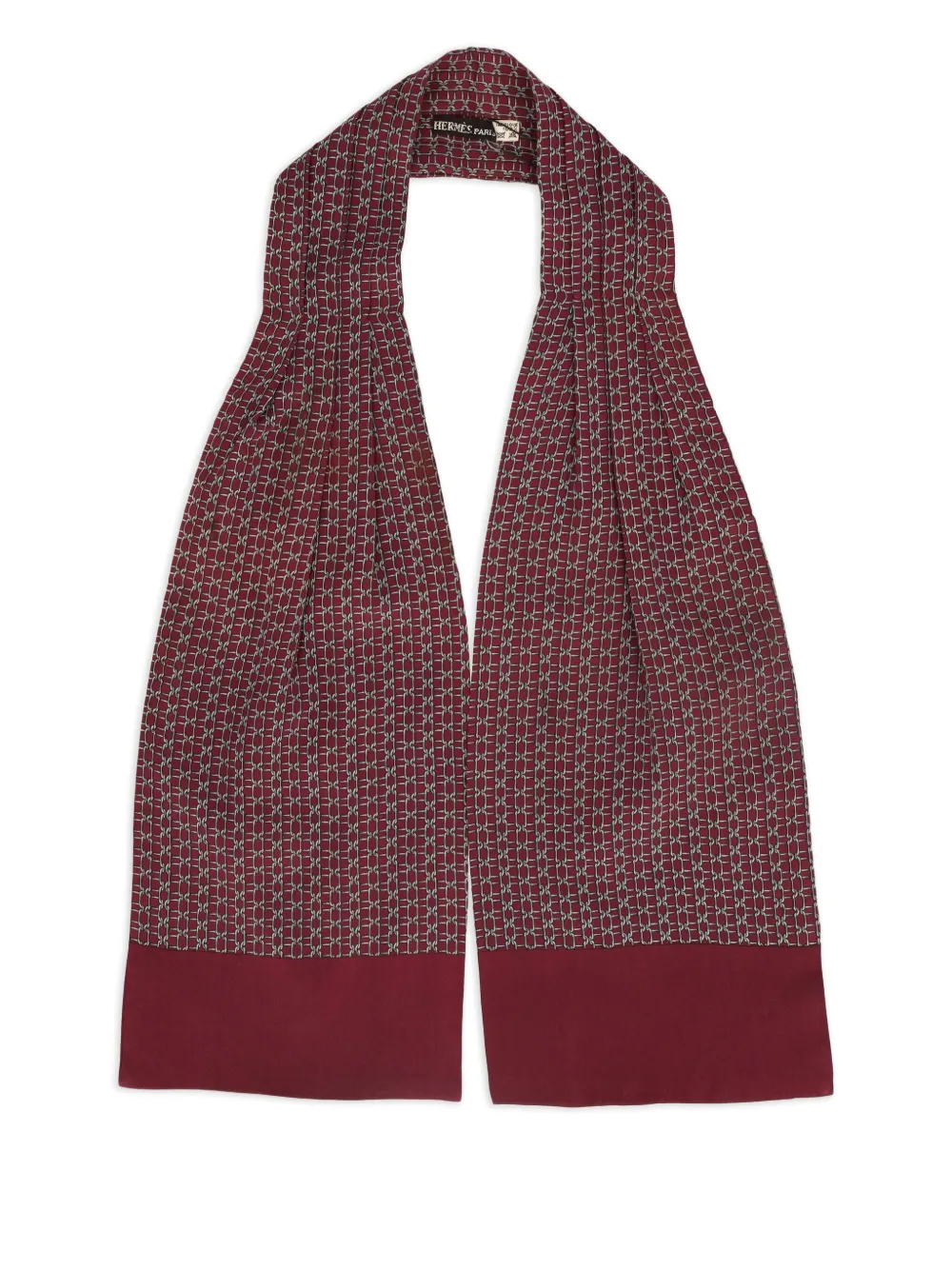 Hermès Pre-Owned patterned scarf | Red | Image 1