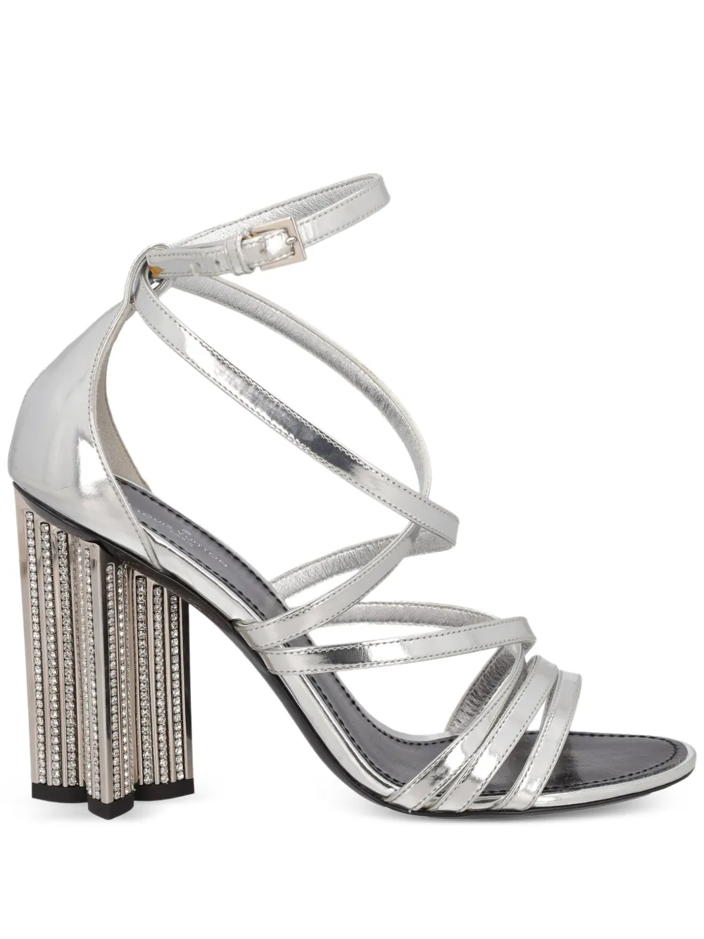 Louis Vuitton Pre-Owned sandalias con tacón de 105mm | plateado | Image 1