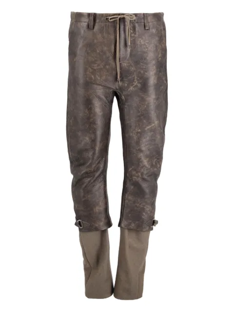 Vintage leather trousers 