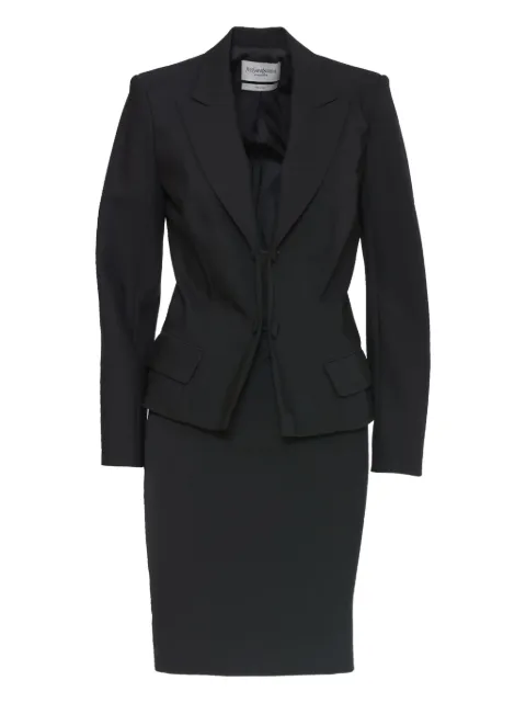 Saint Laurent Pre-Owned virgin-wool suit