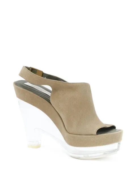 Stella McCartney Pre-Owned 127mm platforma pumps 2000s