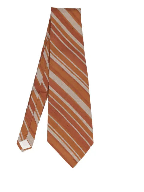 Vintage striped silk tie