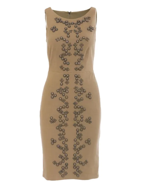 Max Mara stud-embellished midi dress