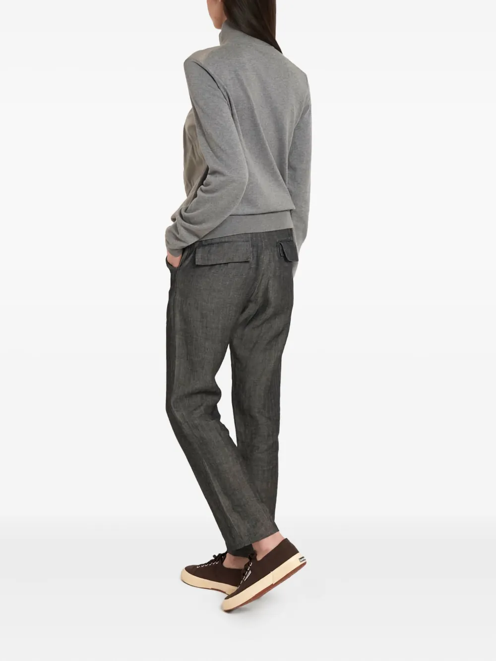 Prada Pre-Owned sudadera con paneles | Image 2