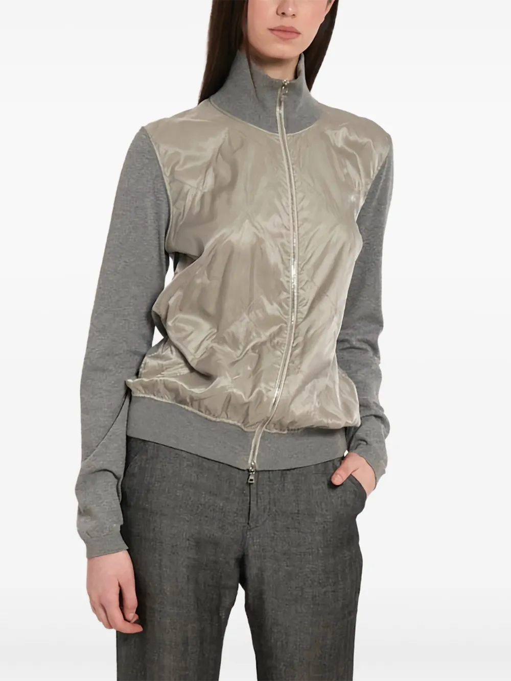 Prada Pre-Owned sudadera con paneles | neutro | Image 1