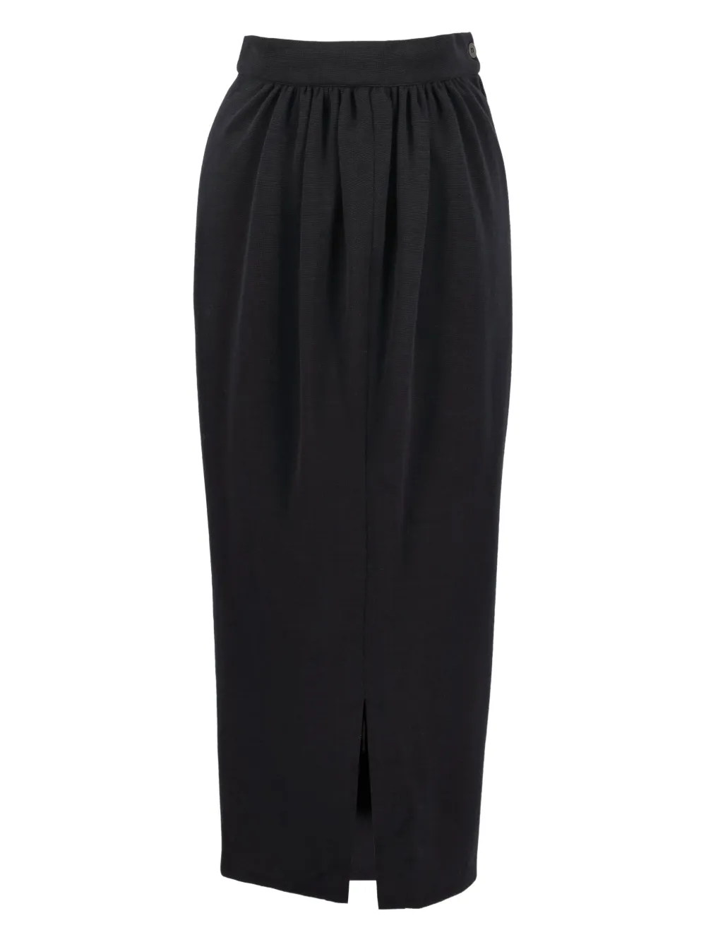 Gianfranco Ferré Pre-Owned wool midi skirt | Schwarz | Image 1