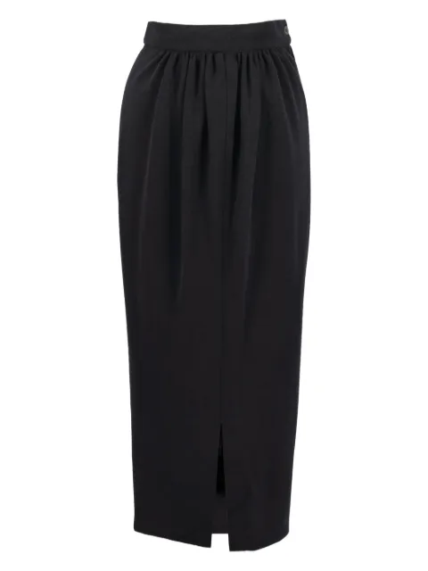 Gianfranco Ferré Pre-Owned wool midi skirt 