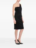 Versace Pre-Owned 1990s one-shoulder midi dress - Black