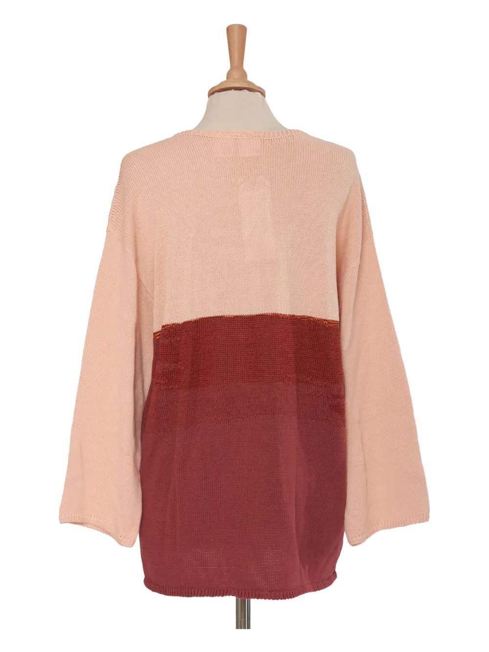 Pre-owned Krizia Patterned Intarsia-knit Top