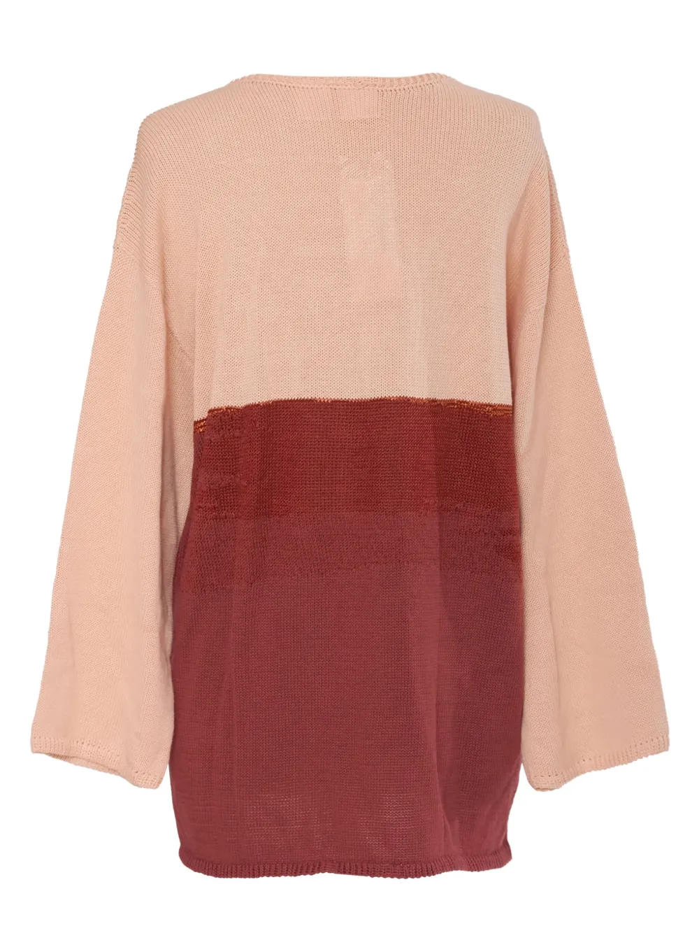 Krizia Pre-Owned patterned intarsia-knit top | Image 2